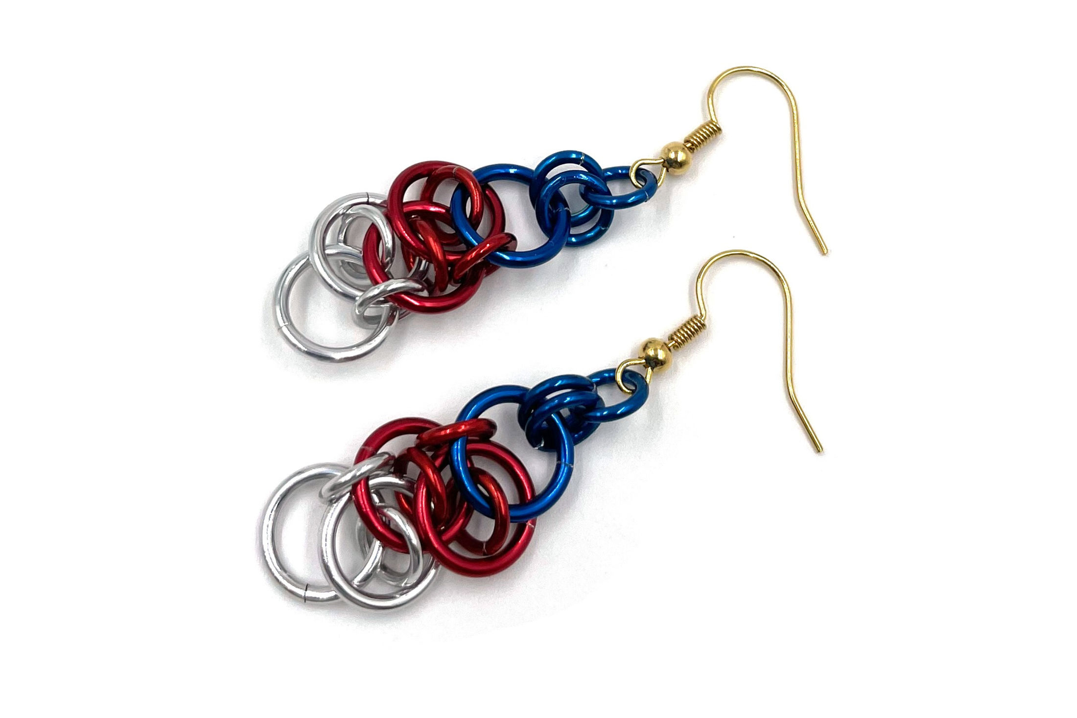 Shenanigans Earrings, Patriotic