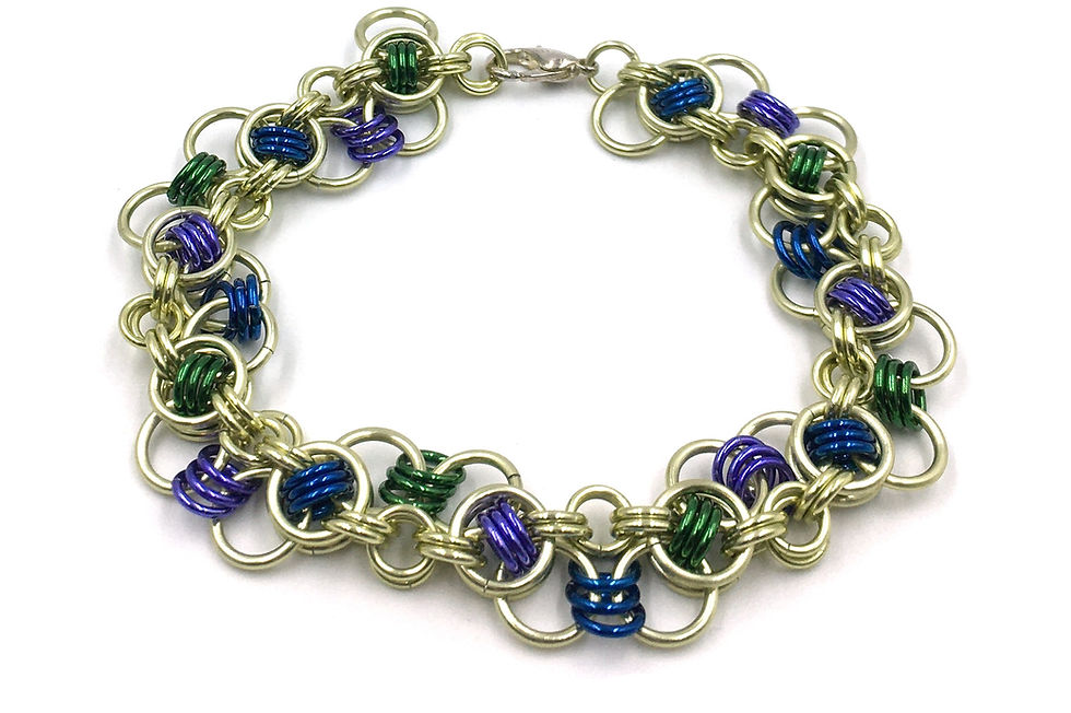Thumbnail: Fly Tying Bracelet, Confetti