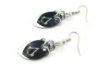 Etched Scale Earrings, Video Games 1