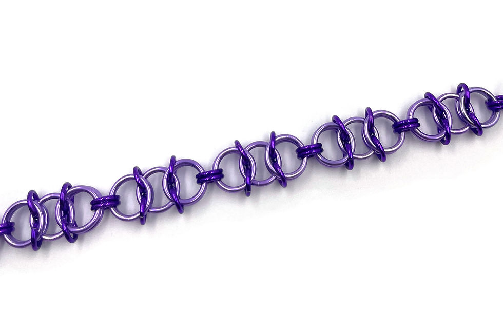 Thumbnail: Aura Two Bracelet, Binary, 9 inches
