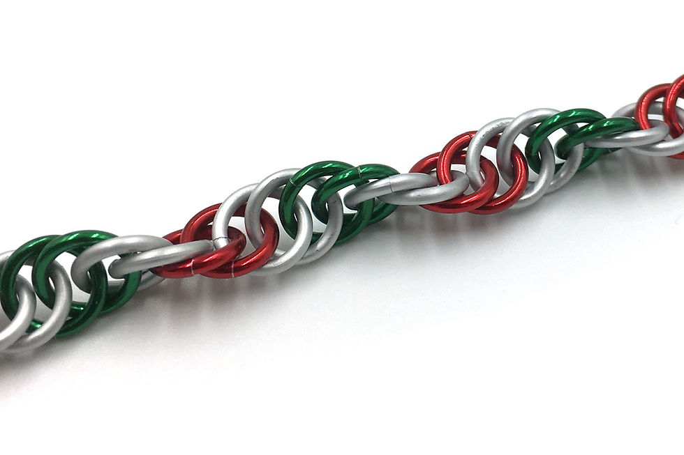 Thumbnail: Spiral Bracelet, Christmas