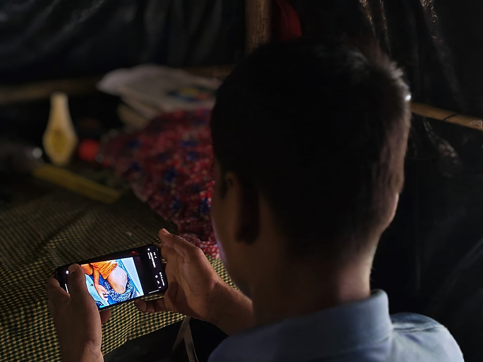 17-year-old Rohingya survived death, but now carries a lifetime of physical scars and unending mental suffering.