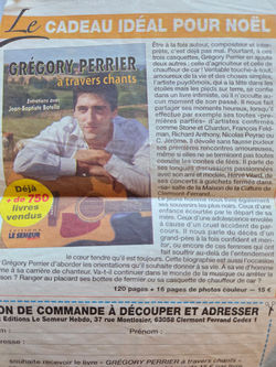 Gregory PERRIER chanteur