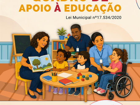 A Educação se constrói com o trabalho de muitas mãos! 💙❤️