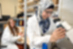 two women scientists in a lab