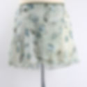 Adult Chiffon Ballet Wrap Skirt Floral Mist Short Front