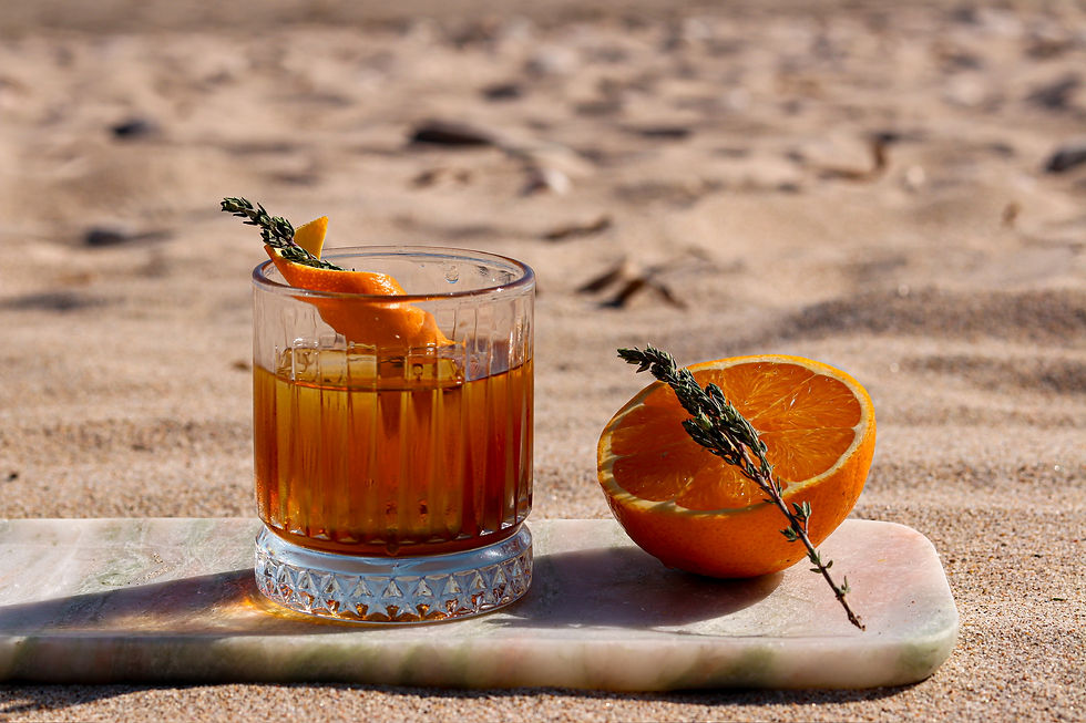 Cocktail premium créé par Thomas