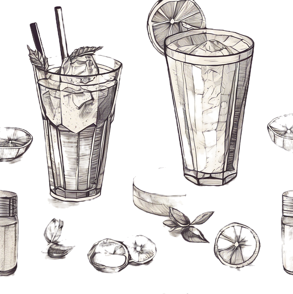 draw with paper pen a cocktail making with the shaker.png