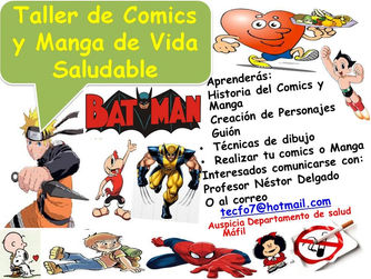 Taller de Comics Vida Saludable
