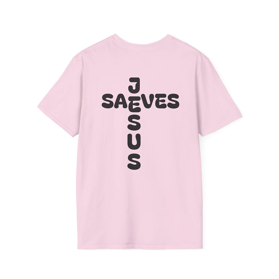 Thumbnail: Jesus Saves Unisex Softstyle T-Shirt