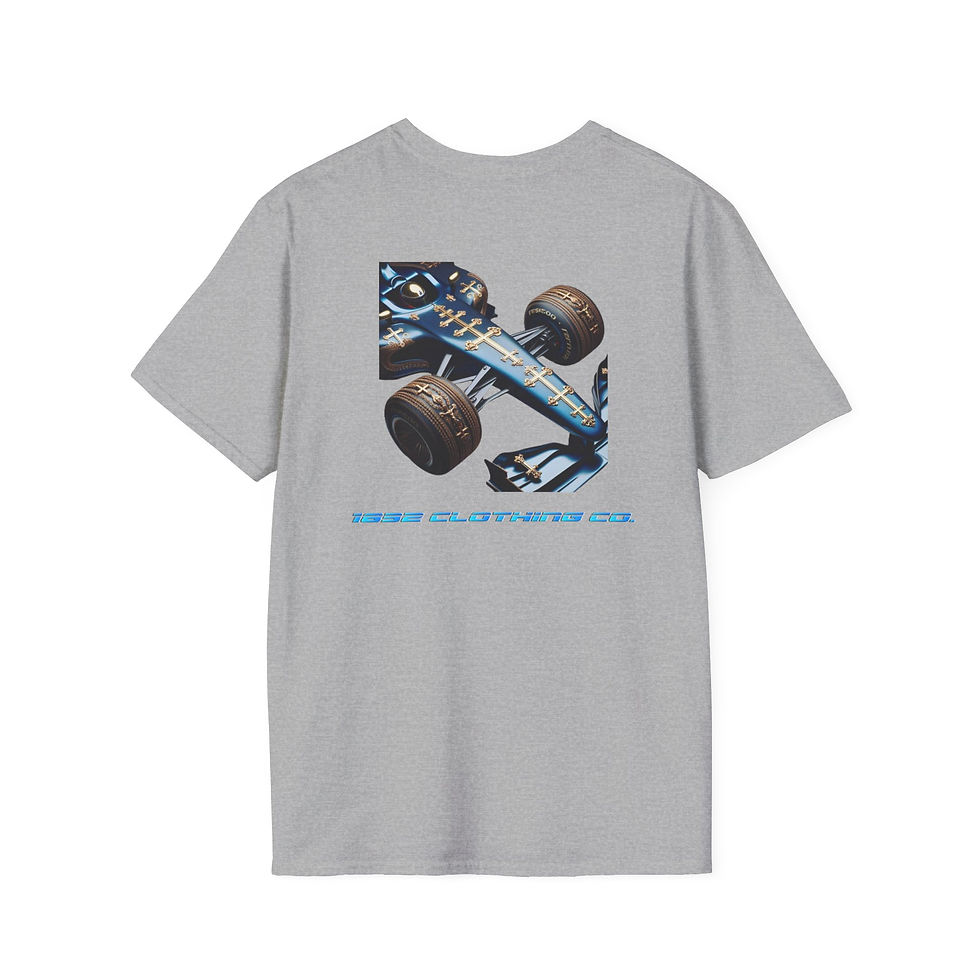 Thumbnail: Race Car Retro Unisex Softstyle T-Shirt