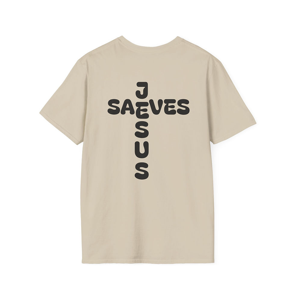 Thumbnail: Jesus Saves Unisex Softstyle T-Shirt