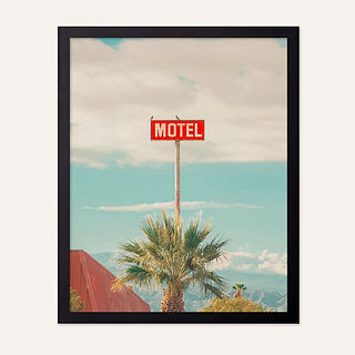Desert Motel Sign by Tom Windeknecht
