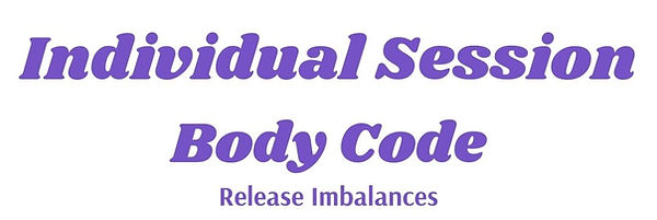 Individual Session: Body Code