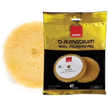 Pad Rupes 130mm DA Mediume Wool Polishing Pad  9.bw.150M