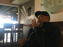 San Francisco Giants legend Orlando Cepeda returns to Oracle Park in July of 2018 for the first time since his stroke that February. As he contemplates his life and career in one of the park's suites, a photo of his younger self is plastered to the wall over his right shoulder.