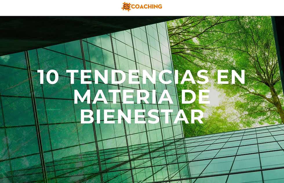 10 tendencias en materia de bienestar