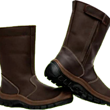 Bota soldador cafe dielectrica
