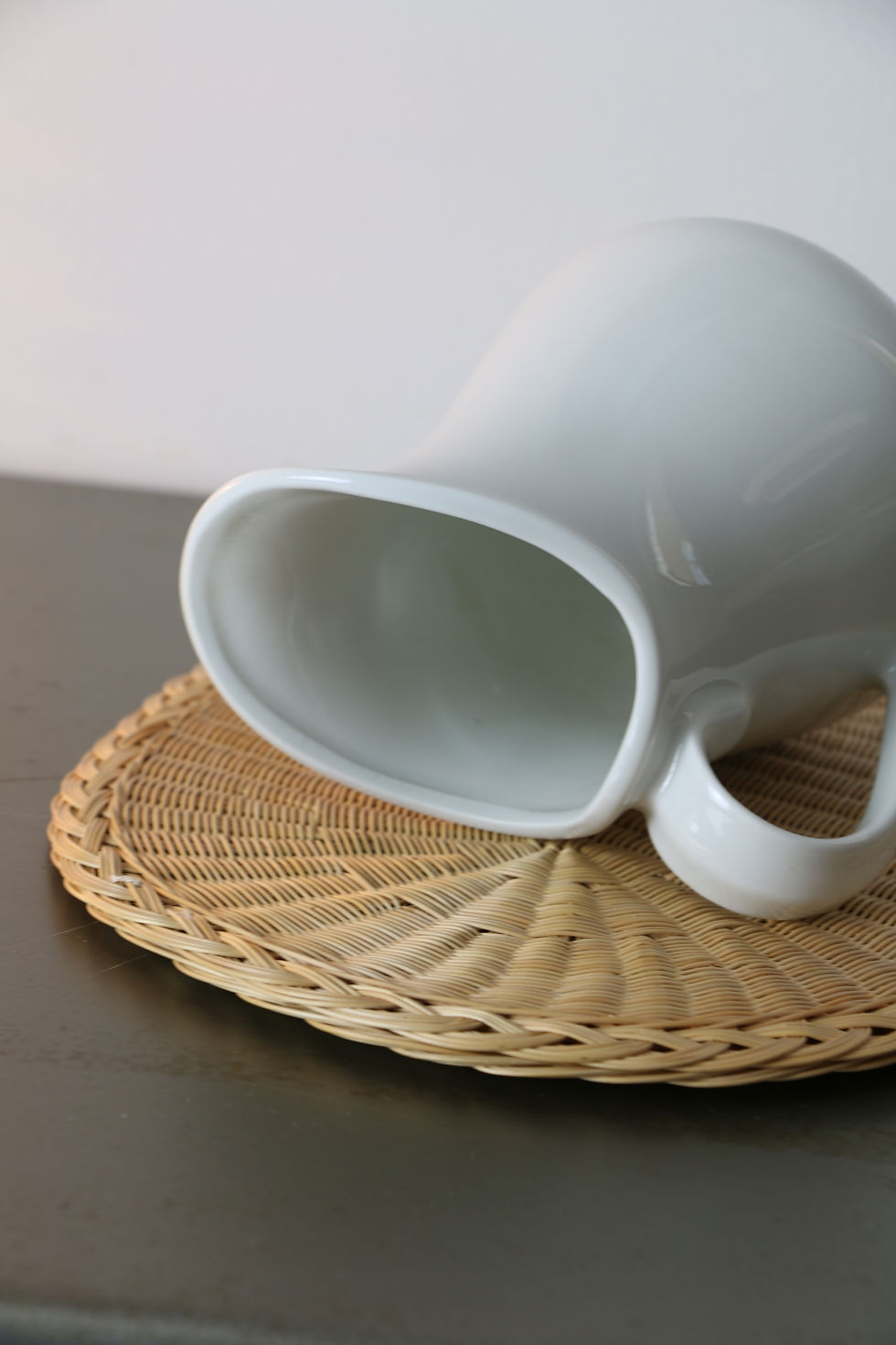 Miniature : Anna Purna Mood - broc vintage retro blanc