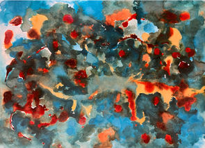 Random Fluidity is Dr Em's favorite piece of the exhibition