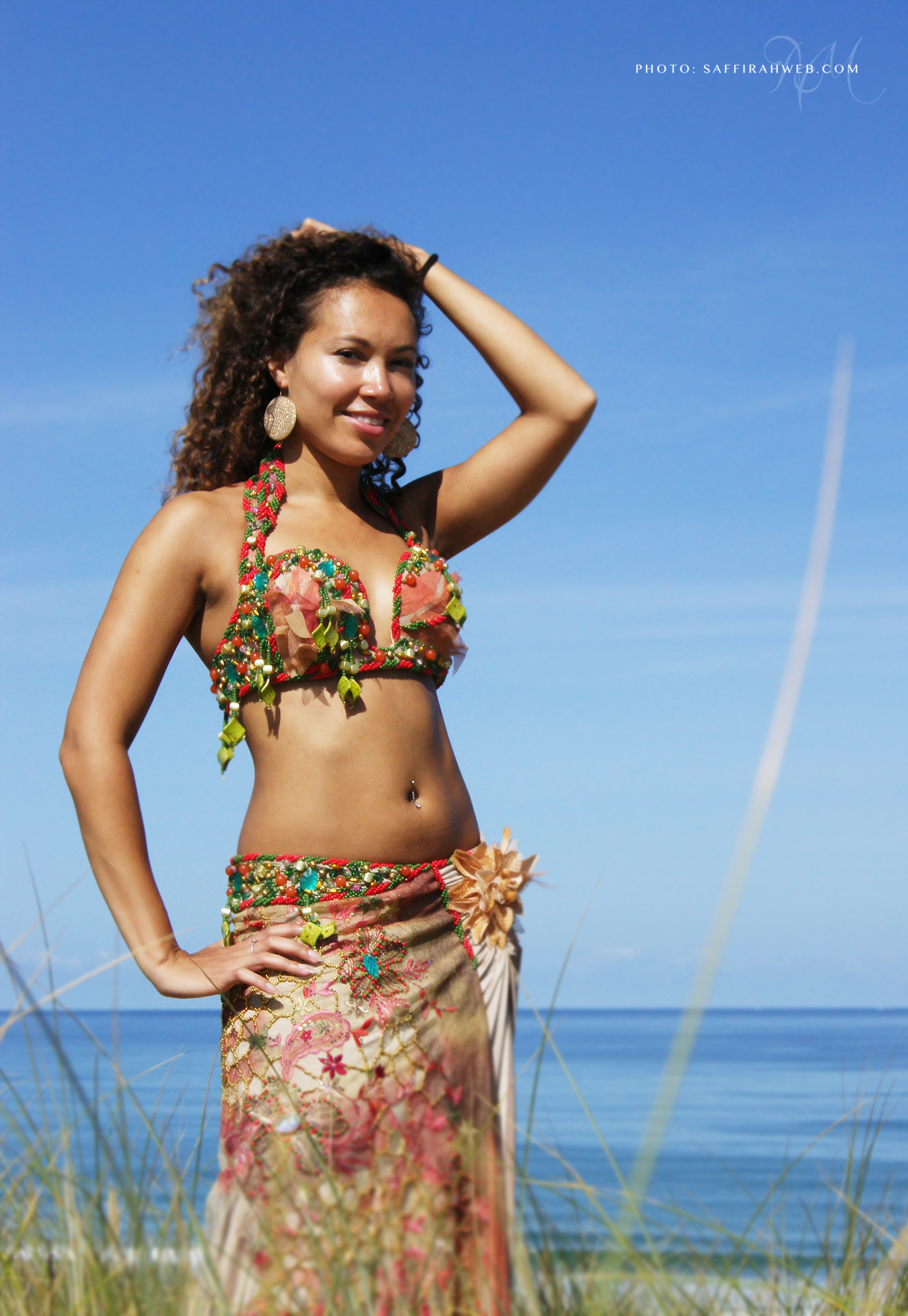 Beach with Naima Saffiraweb