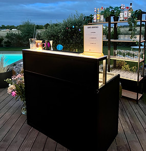 location d'un bar mobile d'une soirée privée