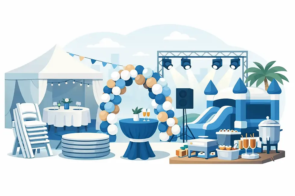 Party Rentals That Make Events Easier