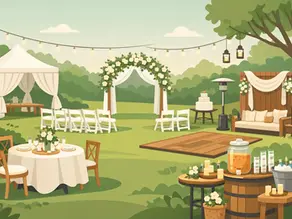 12 Best Rentals for Backyard Wedding