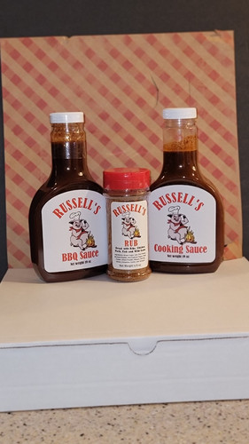 Gift Set Trio Russells BBQ