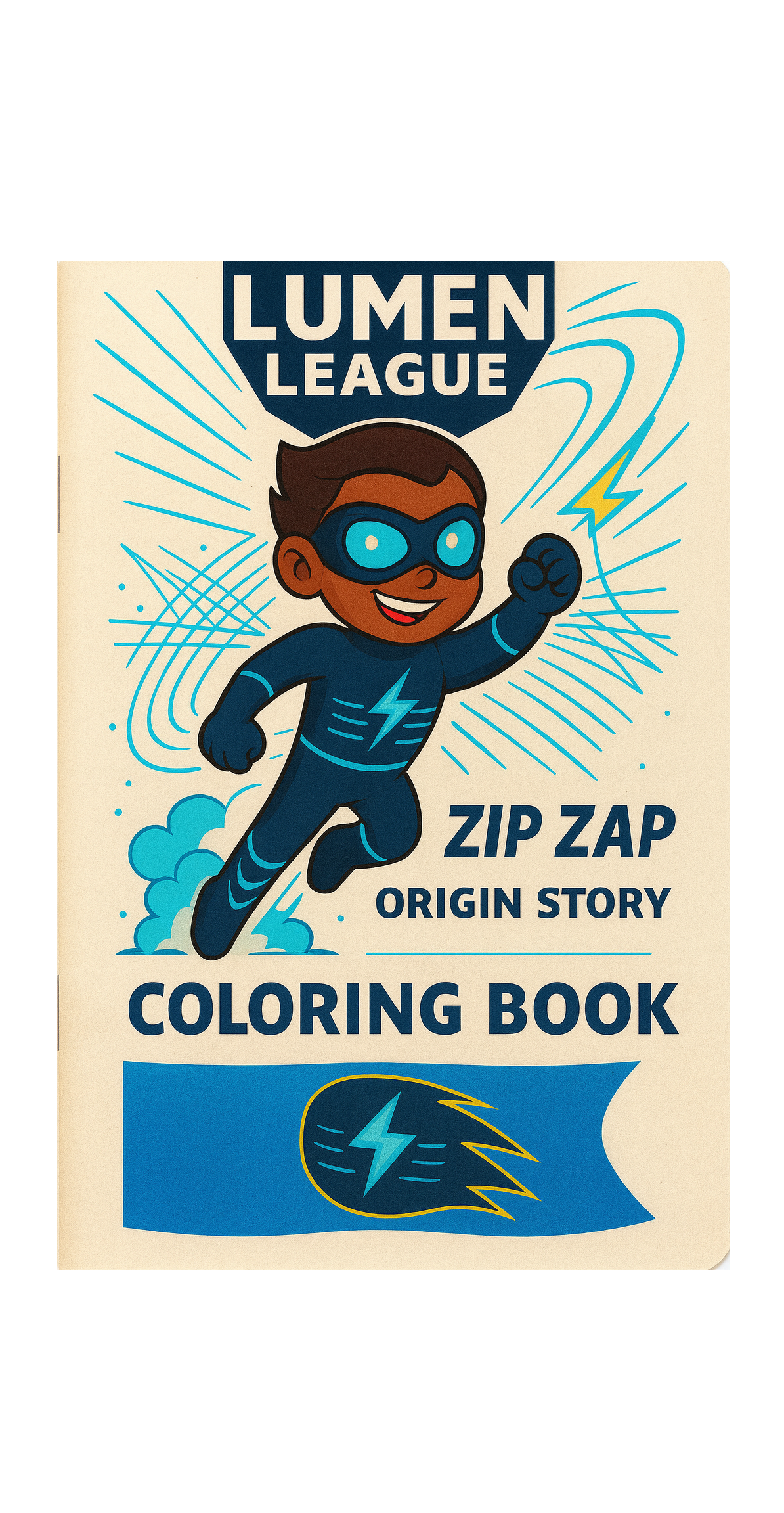 Zip Zap Story Coloring Book