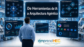De Herramientas de IA a Arquitectura Agéntica: El Nuevo Paradigma de Hiper-Productividad con IA para Líderes en Microsoft 365 | EmprendHEC