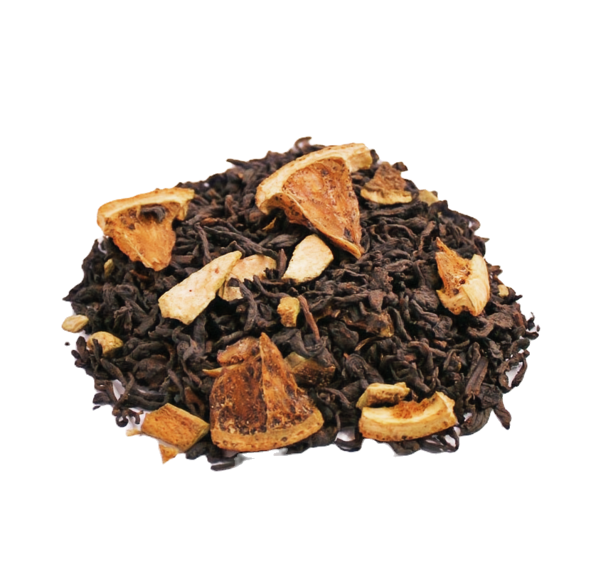 thé noir citrons agrumes