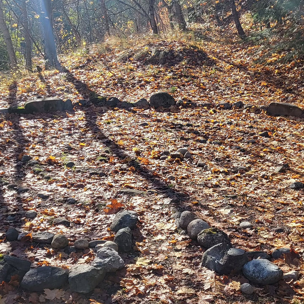 We are lucky to have TWO labyrinths in our lovely town ✨