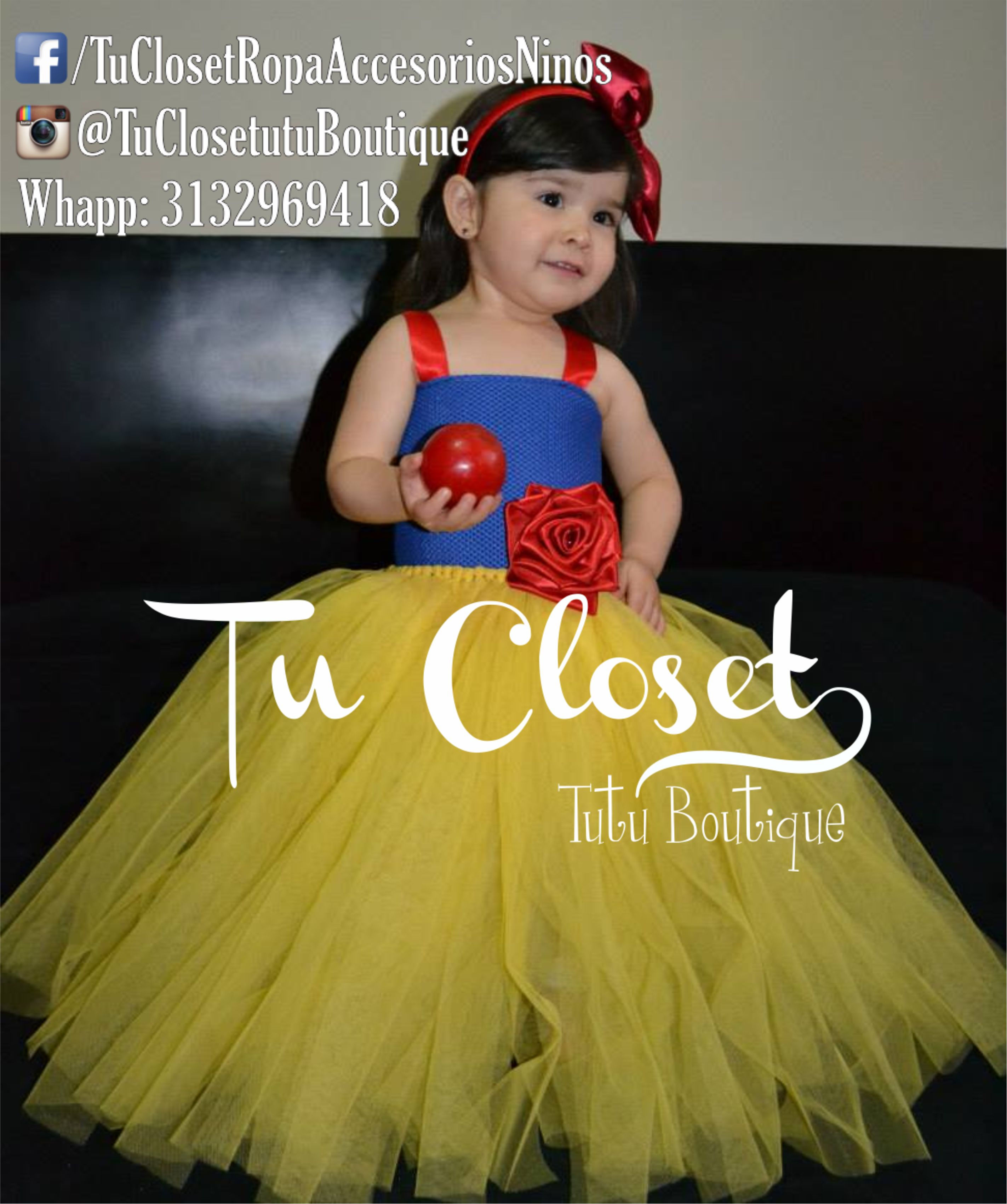 Disfraz Blancanieves