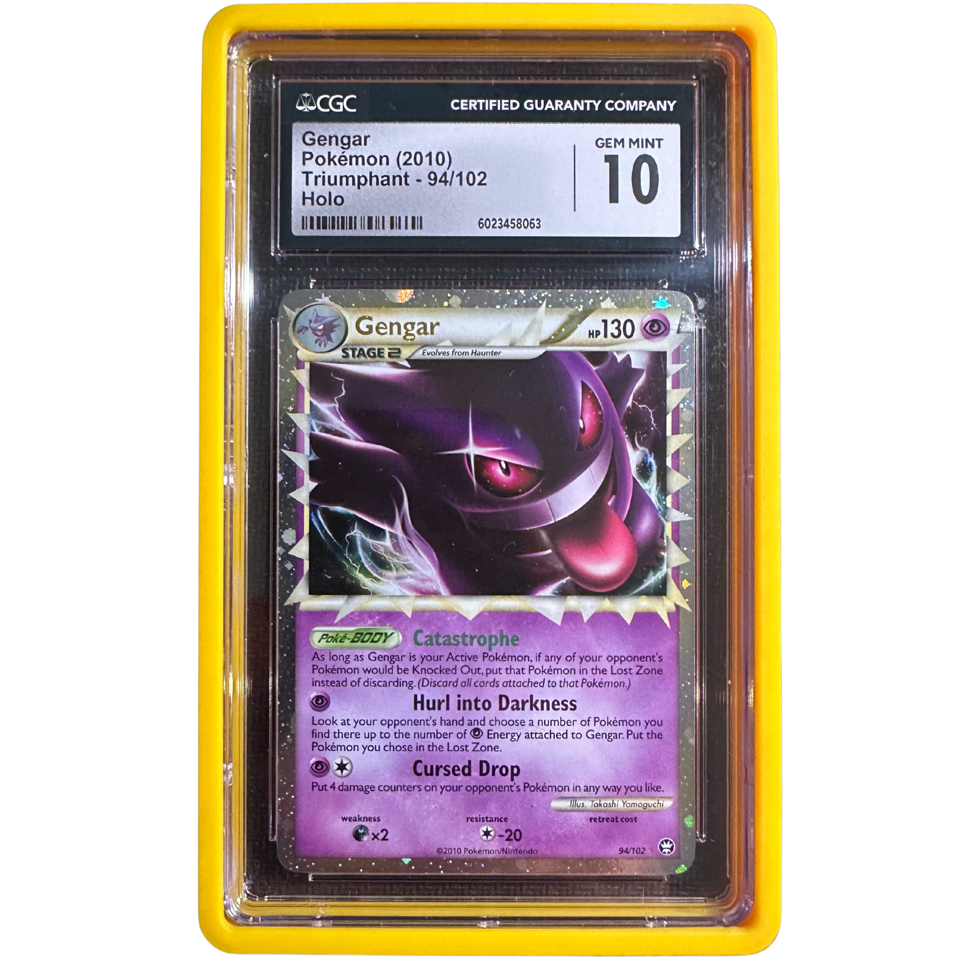 CGC 10 Gengar Triumphant