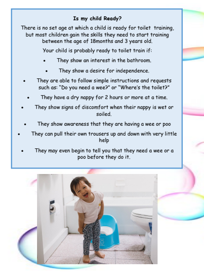Toilet Training Booklet