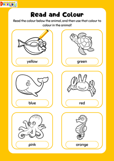 Animal Themed Activity Book for Early Years Children Free Download