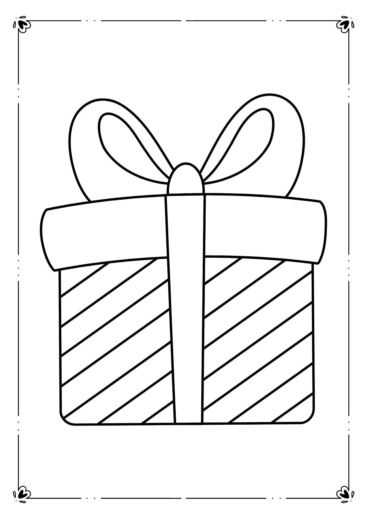 Christmas Colouring Book Example - Free Download