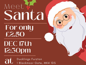 FREE Christmas Party & Meet Santa at Ducklings Furzton