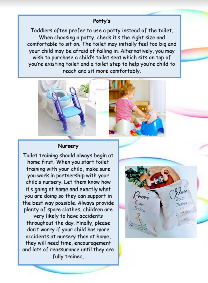 Toilet Training Booklet
