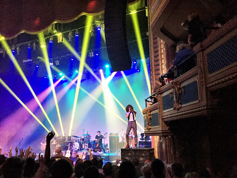 The Revivalists perform at the Orpheum Theater.