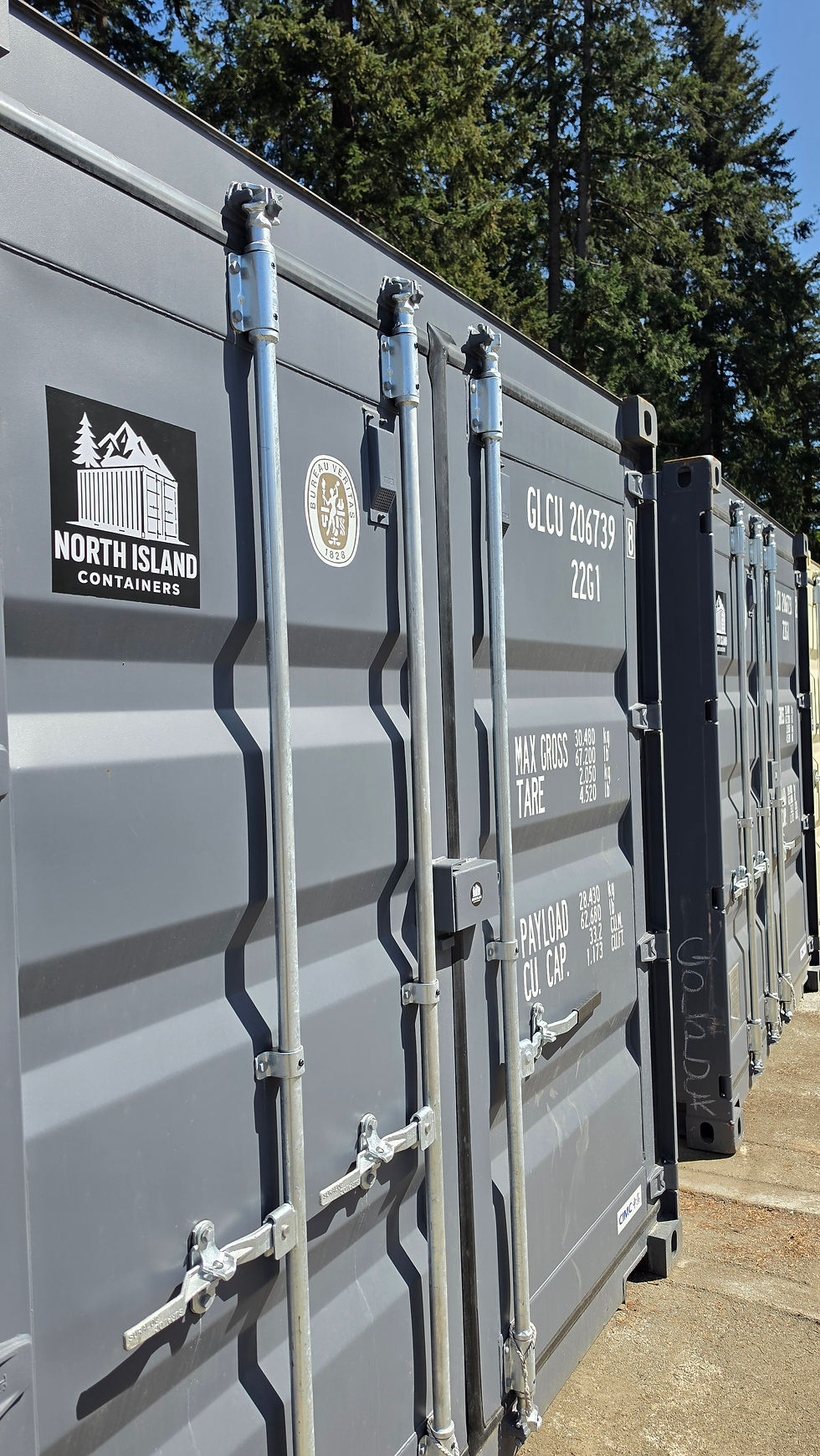 Thumbnail: 20ft container NEW - Dark Grey - IN STOCK