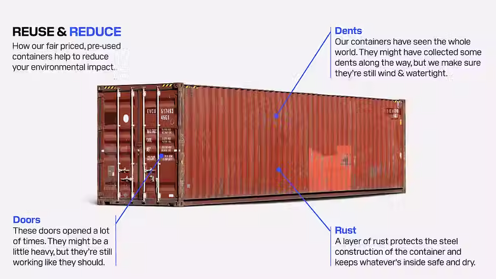Thumbnail: 40ft HC container USED