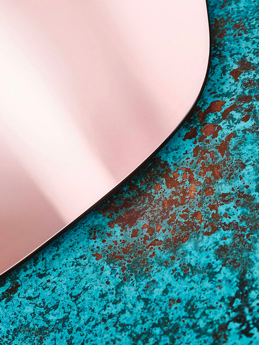 Lake mirror collectible for Noom home by Nathan Baraness Office