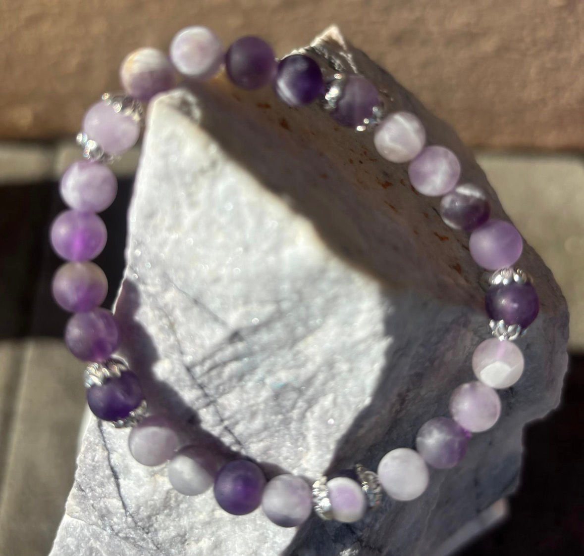 Bracelet d’améthyste, modèles à choix