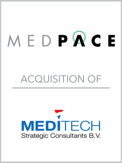 Medpace Acquisition of MediTech Strategic Consultants B.V.