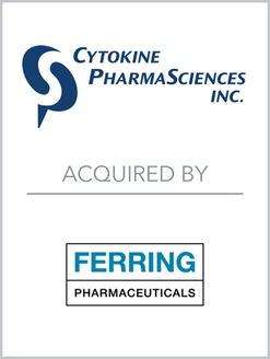 Cytokine PharmaSciences Acquired by Ferring Pharmaceuticals