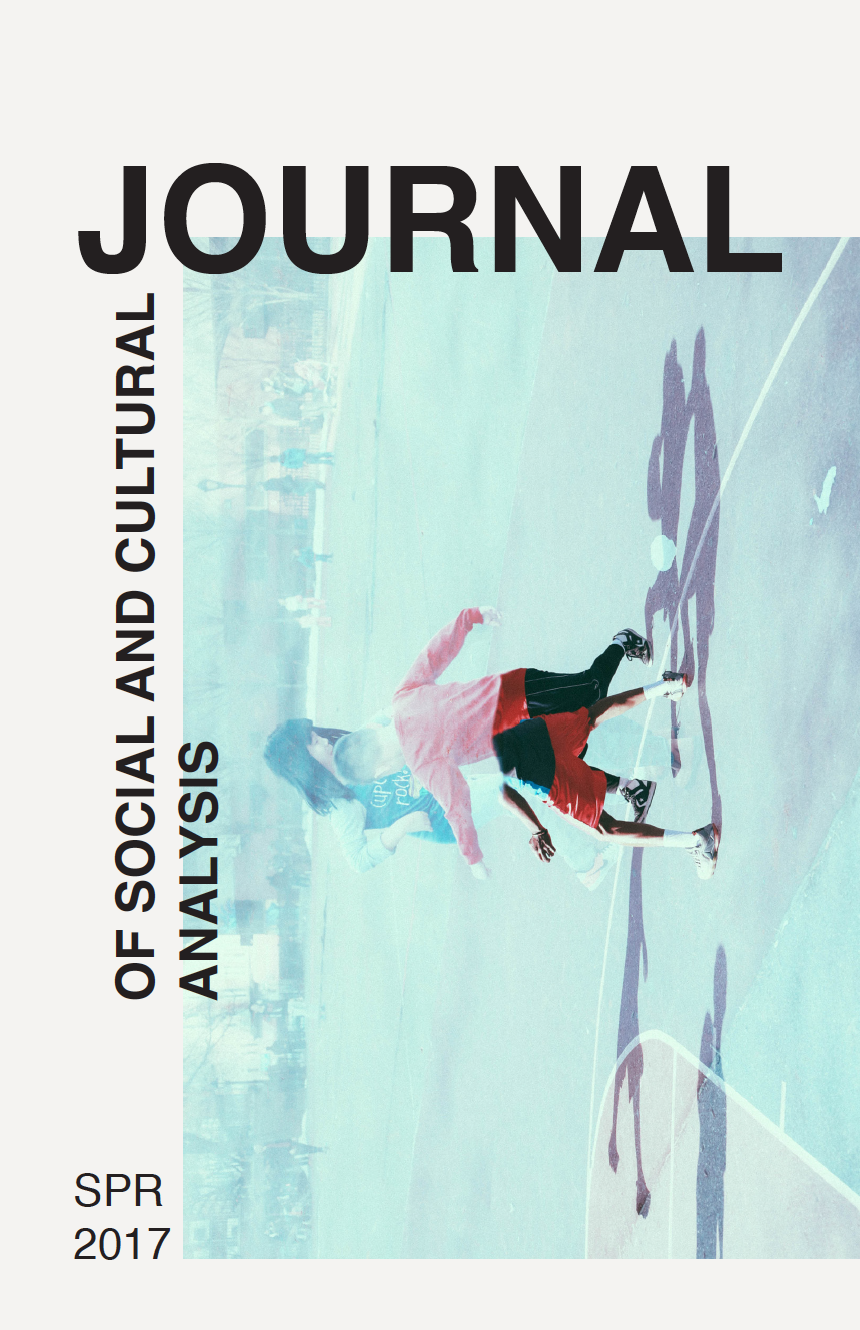 Journal of Social and Cultural Analysis: Spring 2017
