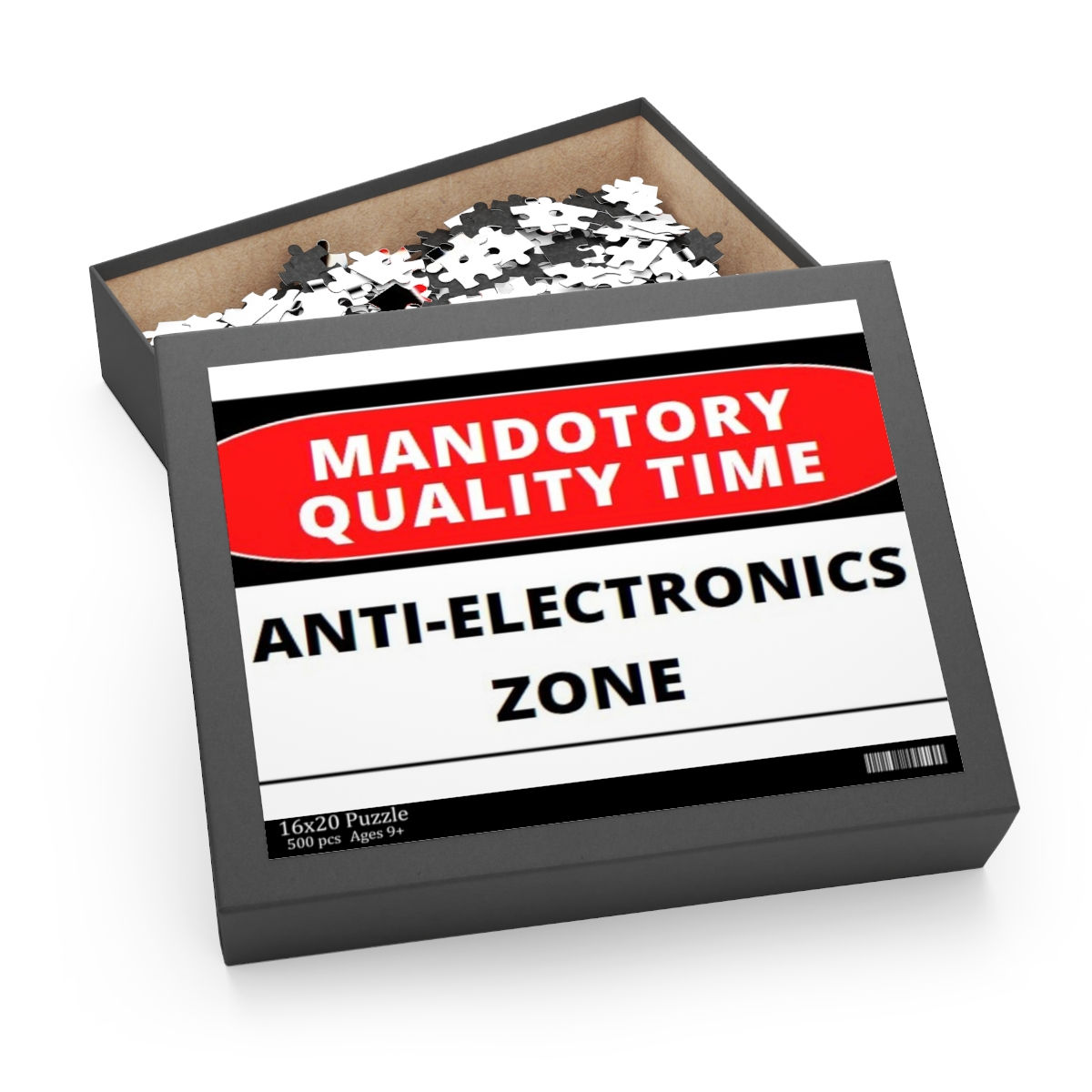 MANDATORY QUALITY TIME (120, 252, 500 PCS PUZZLES)