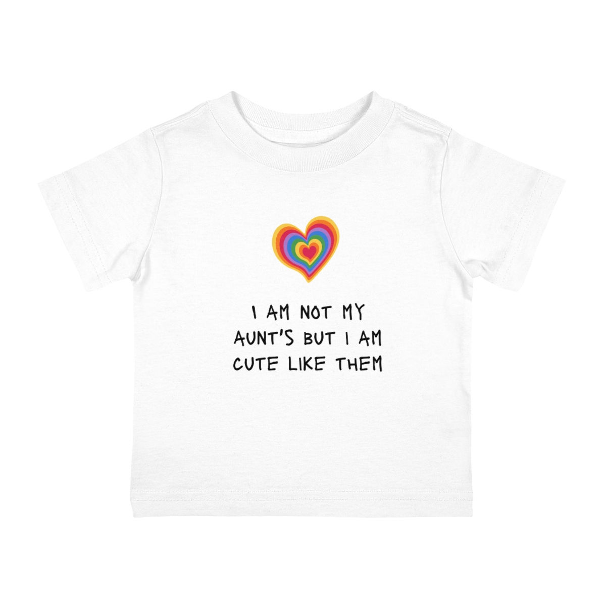AUNT 'S CUTENESS INFANT TEE